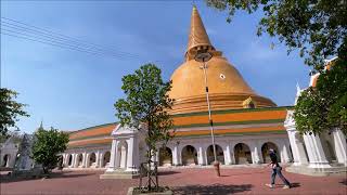 Phra Pathommachedi at Nakhon Pathom Provice in Thailand