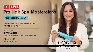 L'Oréal Professionnel Detox Hair Spa Pro Masterclass