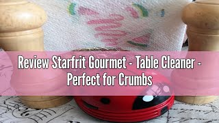 Review Starfrit Gourmet - Table Cleaner - Perfect for Crumbs, Dust, Lint or Ashes - Battery Operated