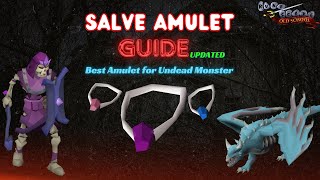 OSRS Fastest Way to Get Salve Amulet (Updated): Best Amulet for Undead Monsters