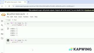 Python For Loop: Printing Stars (*) in a Pattern | Beginner Tutorial