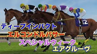 ディープインパクトが1998年ジャパンカップに出走したらどうなる？【ジャパンカップ　シミュレーション】