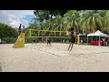 Pesta Sukan Beach Volleyball Semi Finals Ronald/Patrick vs Jovan/Peijie