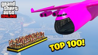 TOP 100 FUNNIEST GTA 5 FAILS! (Best GTA 5 Funny Moments)