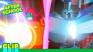 Sibling Rivalry Wins! | Super Giant Robot Brothers 🤖💥 | Netflix After School