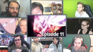 ONE PUNCH MAN S1 EPISODE 11 REACTION MASH-UP | ワンパンマン