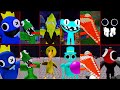 Rainbow friends 2 original jumpscares vs rainbow friends 2 fanmade jumpscares Roblox