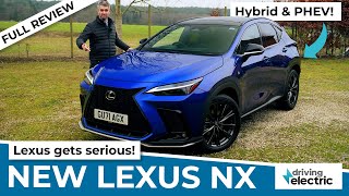 New 2022 Lexus NX hybrid SUV review – DrivingElectric