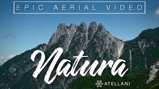 Natura - Epic Aerial Parks, Lakes And Mountains Of Italy In 4K UHD