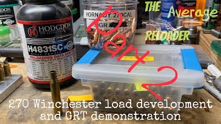 270 Winchester load development part 2