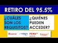 RETIRO 95.5% AFP| ¿Quiénes pueden acceder a este retiro?| Régimen Especial de Jubilación Anticipada.