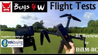 MJX Bugs 4W B4W Review Part II - Flight, Functions, Features, FPV Range \u0026 Camera tests