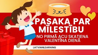 Pasaka par mīlestību no pirmā acu skatiena Valentīna dienā. Svētki. Multfilmas par ziemu.