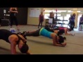 longest plank hold at grand opening