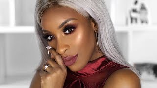 Sleek, Sexy Holiday Makeup | Jackie Aina