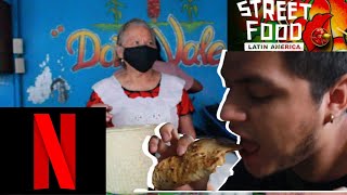 Visitando a DOÑA VALE Las mejores memelas de oaxaca | Street food Netflix Latinoamérica