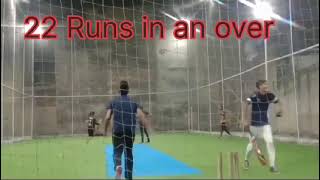 Crazy Cricketers | Fast bowling Chaos | 22 Runs In An Over By Yawar 7 | 05/10/2024