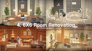 [ACNH] 6X6 Simple Room Renovation  |  ENG JPN sub