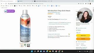ASIN Review: WindowAlert Stop Bird Attack - Amazon FBA