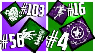 All 104 Survivor Perks Ranked Worst to Best \u0026 Explained! (Dead by Daylight Tier List)