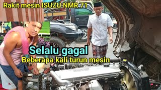 Rakit mesin ISUZU NMR 71 dari jakarta