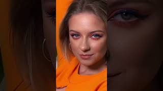 ORANGE MAKEUP 🍊🧡#makeup #orangemakeup #оранжевый макияж #визажист #трансформация #mua #визажистспб