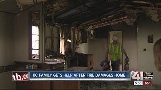 Local KC family receives a helping hand.