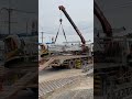 Heavy Lifting Equipment - A Mobile Crane On Job #shorts #viralshorts #crane