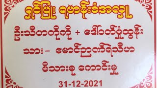 ရှင်ပြု အလှူ မင်္ဂလာ (၃၁/၁၂/၂၀၂၁)စွန်းလွန်းဂူကျောင်းတိုက်