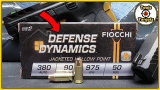 Another One Bites The Dust?...Fiocchi Defense Dynamics .380 Self-Defense AMMO Test!