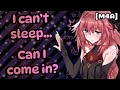 ASMR || Femboy Roommate Asks To Sleep With You
