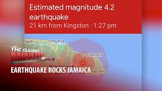 THE GLEANER MINUTE: Earthquake rocks Jamaica | Ex-cop killed | More Haitians land in Portland