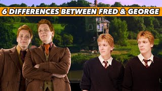 Top 6 Differences Between Fred and George Weasley