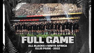 FULL GAME: All Blacks v South Africa (2022 - Johannesburg)