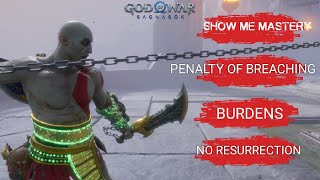 SHOW ME MASTERY |Penalty Of Breaching | God Of War Ragnarok Valhalla PS5  PART 29