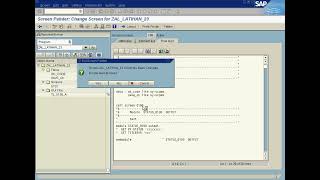 SAP ABAP - Dialog Programming 101
