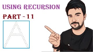 Draw Pattern Using Recursion Function CODE In JAVA Part 11 | CodeWithNaval
