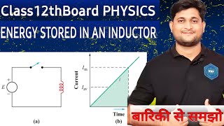 ENERGY STORED IN AN INDUCTOR|CLASS12PHYSICS|BOARD2025IMPTOPIC|MUST WATCH BEFORE EXAMINATION|#BOARD