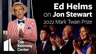 Ed Helms on Jon Stewart | 2022 Mark Twain Prize