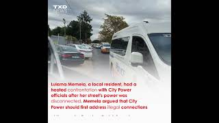 Tensions Rise: JMPD and Naturena Residents Clash Over Power Disconnections