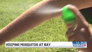 Keeping mosquitoes at bay during warmer months