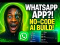 Build a WhatsApp‑Style App (No-Code + AI) – Full Tutorial