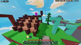 Grinding to level 55 in the BP (Bedwars)