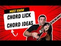 Must Know Chord Lick Chord Lesson