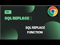 How to Replace in SQL || SQL Replace