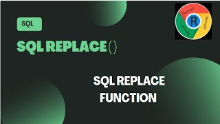 How to Replace in SQL || SQL Replace