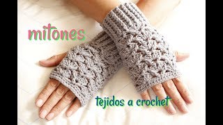 Mitones Estrella -a crochet-