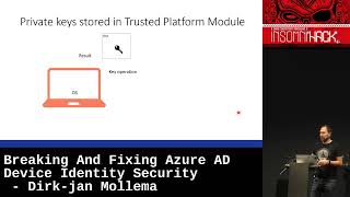 Breaking And Fixing Azure AD Device Identity Security by Dirk-jan Mollema