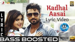 Kadhal Aasia | Song Anjaan | Movie | Bass Boosted Tamil Sureya Samantha |U1 Hits #bassboosted #tamil