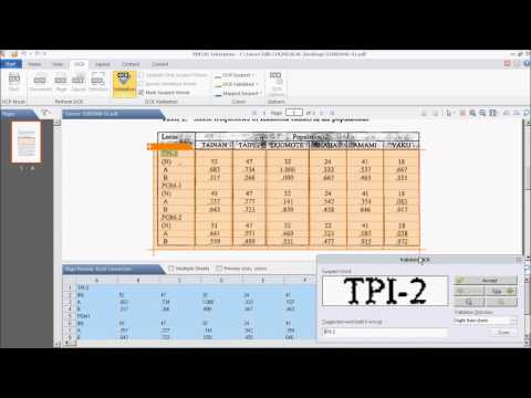 Convert Scanned PDF files into Excel Convert Scanned PDF files into Excel